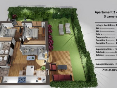 Apartamente de vanzare Sibiu Turnisor imagine mica 2