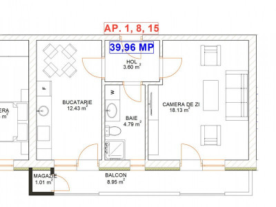 Apartamente de vanzare Sibiu Selimbar imagine mica 6