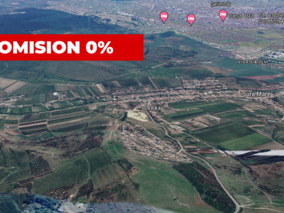 COMISION 0% Teren intravilan 464mp utilitati pe teren Sura Mare Sibiu 