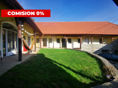 Casa de vanzare pretabila pensiune priveliste superba Fantanele Sibiu