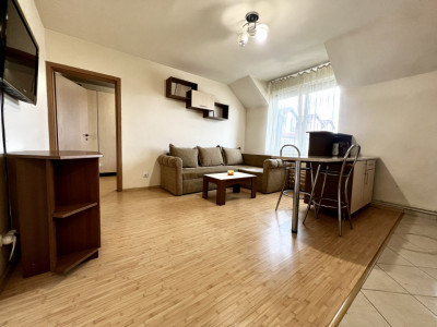 Apartament de vanzare complet mobilat 2 camere pe Semaforului Sibiu