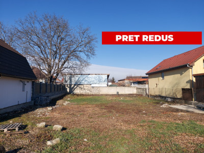 Teren intravilan de vanzare zona Lupeni 714 mp front 17 mp Sibiu