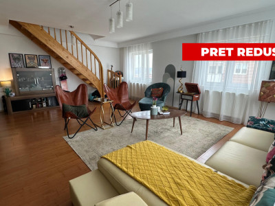 Apartament 3 camere 91 mpu balcon 2 bai zona Vasile Aaron Sibiu 