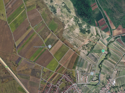 Teren extravilan de vanzare 1000 mp zona Gusterita