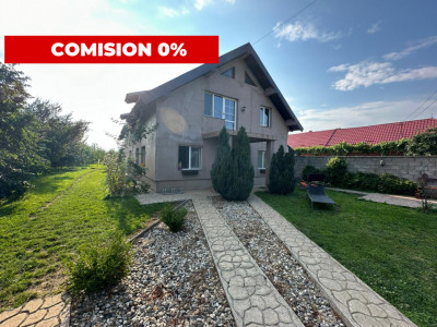 Casa noua 3 camere 300 mp anexe teren liber 1550 mp Margineni