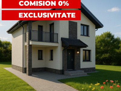 Casa de vanzare 5 camere 141 mpu 2 bai teren liber 228m Talmaciu