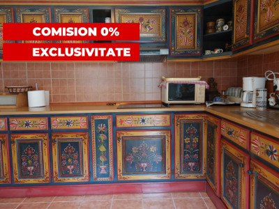 Casa 3 camere 70 mp curte si teren 1500 mp Dobarca 35 km de Sibiu