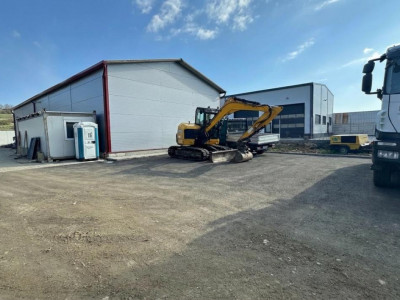 Hala acces  direct din DnE1 industriala de vanzare in Cristian Sibiu  