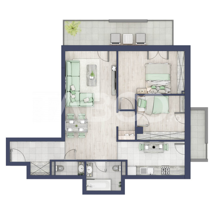 Apartamente de vanzare Sibiu Turnisor 2