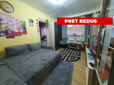 Apartament de vanzare cu 2 camere semidecomandat 40 mp utili