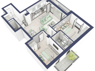 Apartamente de vanzare Sibiu Turnisor imagine mica 8