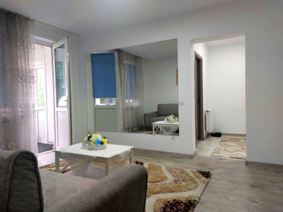 Apartament renovat recent 2 camere parter balcon zona Dioda Sibiu