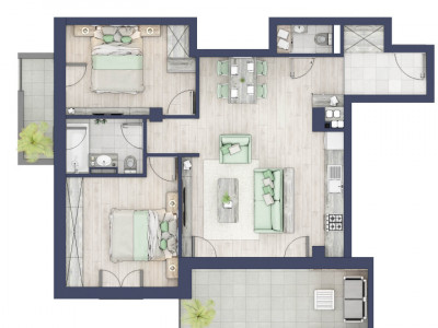 Apartamente de vanzare Sibiu Turnisor imagine mica 2