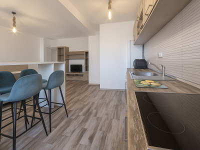 Apartament 2 camere de vanzare etajul 2 Selimbar Octavian Goga