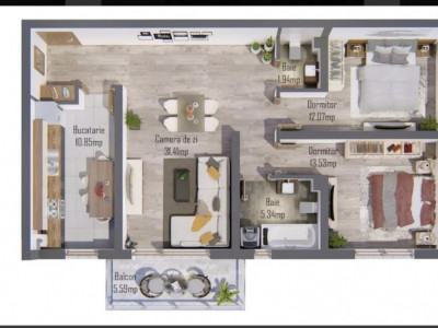 Apartamente de vanzare Sibiu Selimbar imagine mica 19