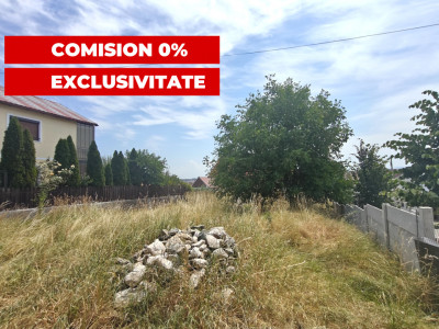 Teren pentru casa cu PUZ si utilitati de vanzare in Sibiu - comision 0