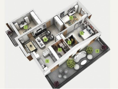 Apartamente de vanzare Sibiu Calea Cisnadiei - Arhitectilor imagine mica 18
