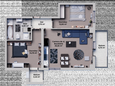 Apartamente de inchiriat Sibiu Calea Surii Mici imagine mica 8