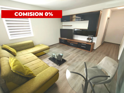 Apartament mobilat cu 3 camere 2 bai - 73 mp - pret pana la 1 August
