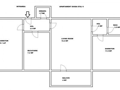 Apartamente de vanzare Sibiu Central imagine mica 4
