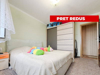 Apartament decomandat cu 3 camere - balcon si pivnita in bloc cu lift