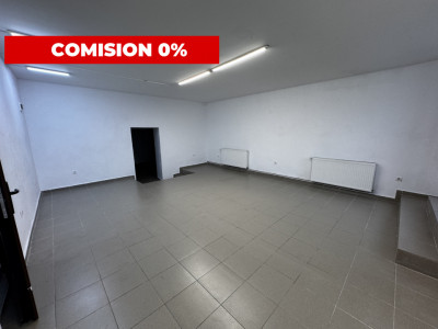 Spatiu comercial 4 camere 84 mpu doua intrari la strada Orasul de Jos