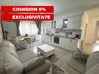 COMISION 0- Apartament decomandat 3 camere balcon etaj 1 Arhitectilor