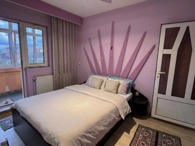 Apartament spatios cu 4 camere mobilat utilat 80mpu Turnisor Sibiu