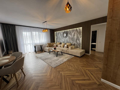 Apartament de lux cu 2 camere 60 mpu plus balcon etaj 3 Rahovei Sibiu
