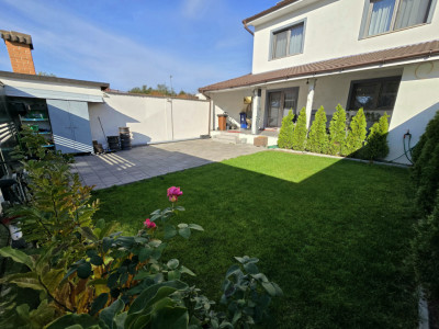 Casa moderna de vanzare mobilata 147 mpu teren 234 mp Selimbar Sibiu