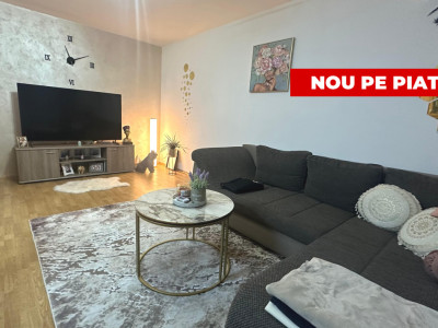 Apartament 2 camere balcon loc parcare 52mpu decomandat Selimbar Sibiu