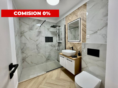 Apartament luminos cu 2 camere decomandate 51 mp - balcon - COMISION 0