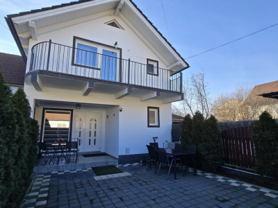 Casa individuala de vanzare 4 camere mobilate utilate Selimbar