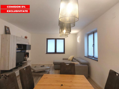 Casa individuala noua 4 camere P+M 144 mpu curte libera 416 Cisnadie