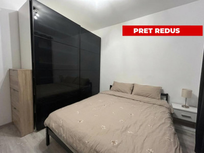 Apartament 3 camere utilat si mobilat cu balcon si parcare privata