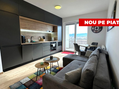 Apartament 2 camere bloc cu lift balcon loc de parcare Turnisor Sibiu