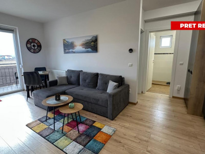 Apartament 2 camere balcon loc de parcare bloc cu lift Turnisor Sibiu