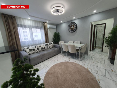 Apartament 2 camere de inchiriat 44 mp utili AC prima inchiriere