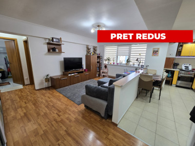 Apartament 2 camere etaj intermediar 1 mobilat lift Turnisor Sibiu