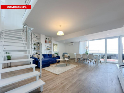 Penthouse de vanzae Comision 0%  2 nivele 160 mp utili 75 mp terasa 