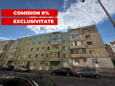Apartament semidecomandat 4 camere 2 bai etaj 4 zona 1 Decembrie 1918