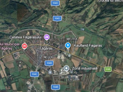 Teren Intravilan 1440 mp cu toate utilitatile Zona Meltea Fagaras