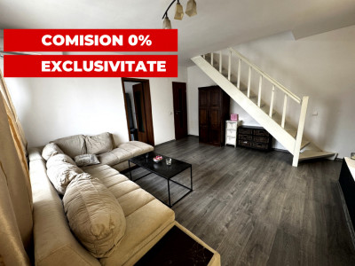 COMISON 0-Apartament decomandat 3 camere 70 mpu balcon Cedonia Sibiu