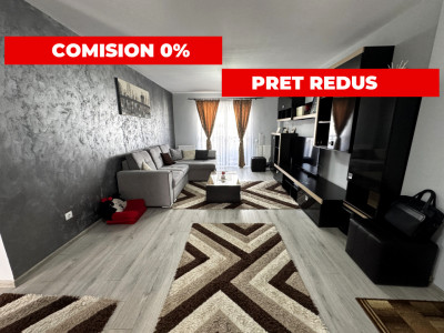COMISION 0-Apartament etaj intermediar 3 camere 66 mp parcare Sibiu 