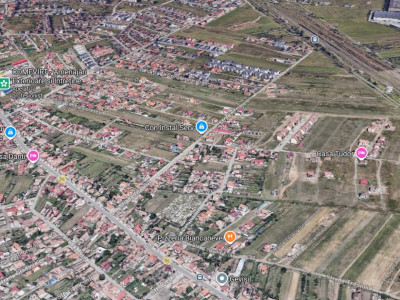 Teren intravilan de vanzare cu PUZ aprobat pentru duplex in Selimbar