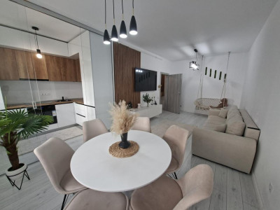 Apartament modern aflat la prima inchiriere 2 camere Mandra Sibiu