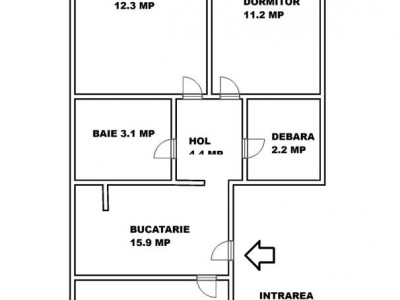 Apartamente de vanzare Sibiu Vasile Aaron imagine mica 3