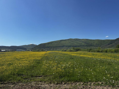 Teren intravilan cu vedere la munti pretabil cabana in Poplaca