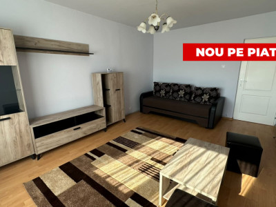 Apartament de inchiriat 2 camere decomandat balcon zona Strand Sibiu 