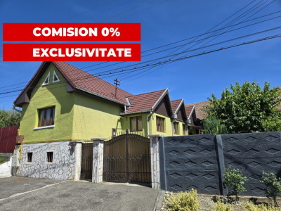 COMISION 0% Casa individuala de vanzare 370mp teren 760mp Gusterita
